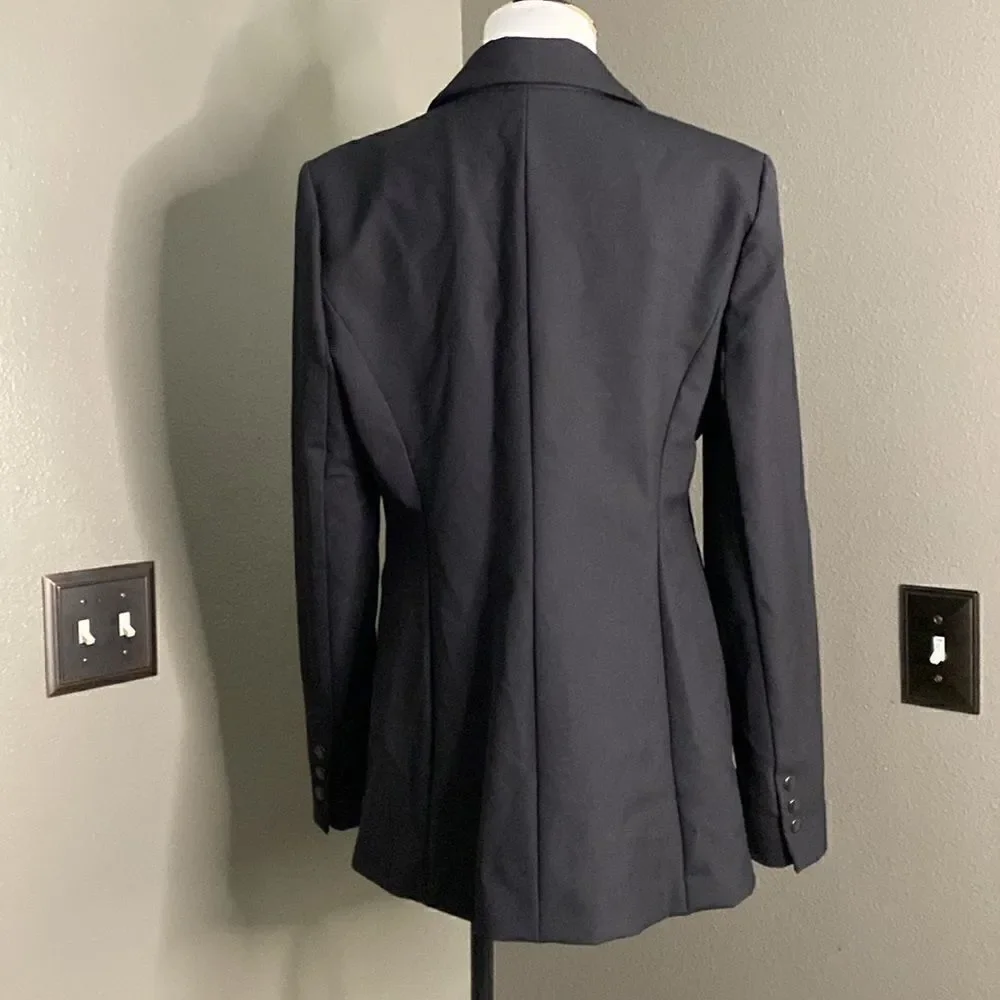 Halogen Black Blazer Jacket Single Button - Picture 6 of 10